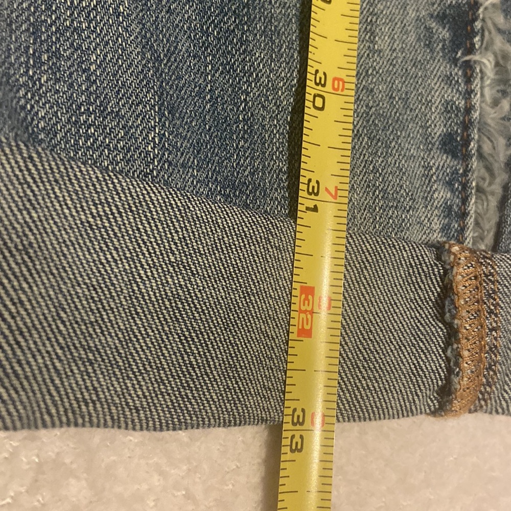 BLANK NYC Size 26 Skinny Distressed Cropped Blue Jeans - Picture 5 of 13